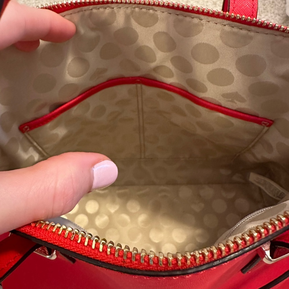 Red Kate Spade Purse - London Edition - Picture 10 of 15